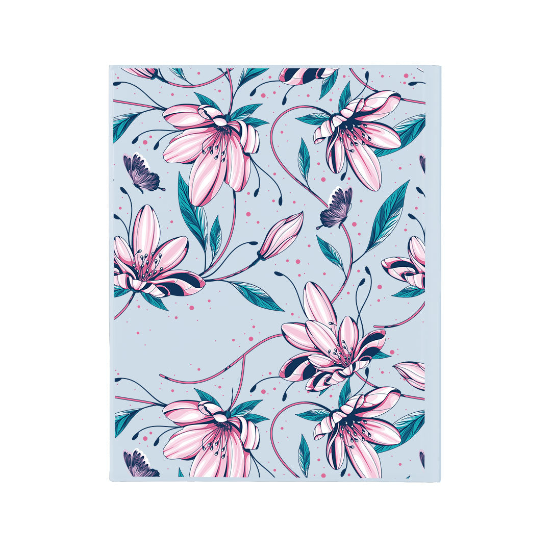 iPad / Android Tab Wireless Keyboard Flipcover - Pink Tulip