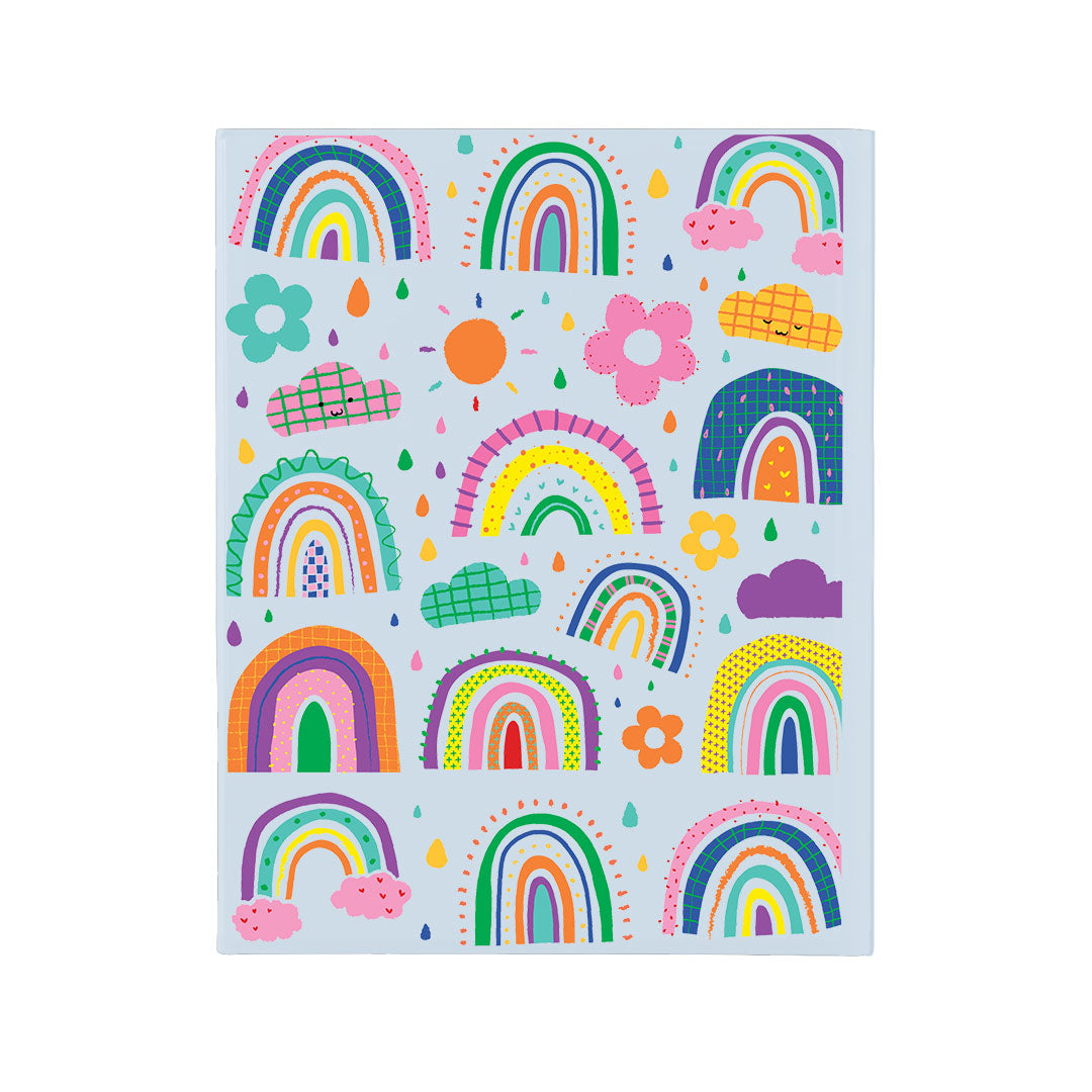 iPad / Android Tab Wireless Keyboard Flipcover - Rainbow