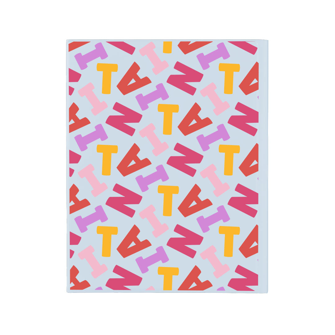 iPad / Android Tab Wireless Keyboard Flipcover - Scattered Monogram 1.0