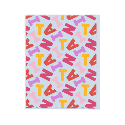 iPad / Android Tab Wireless Keyboard Flipcover - Scattered Monogram 1.0