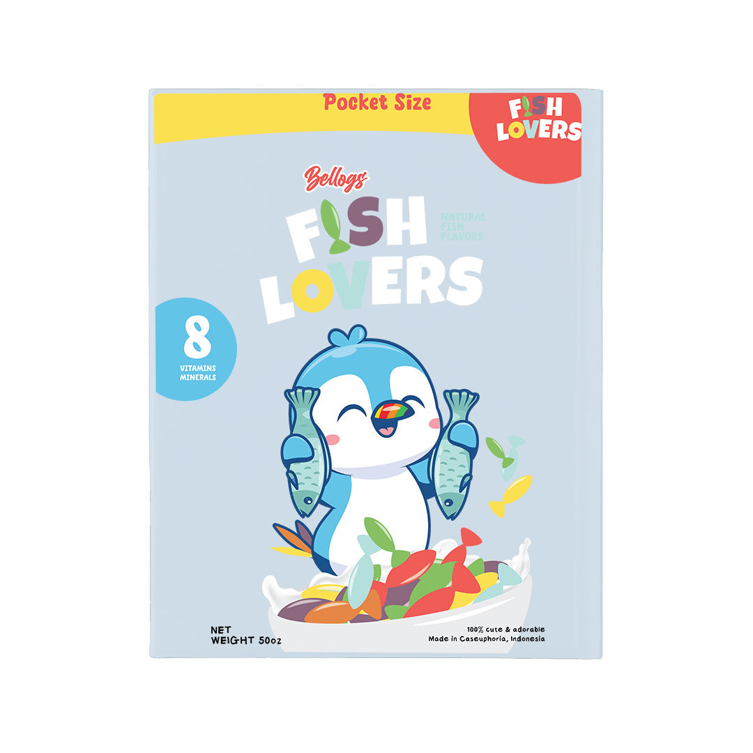 iPad / Android Tab Wireless Keyboard Flipcover - Fish Lovers