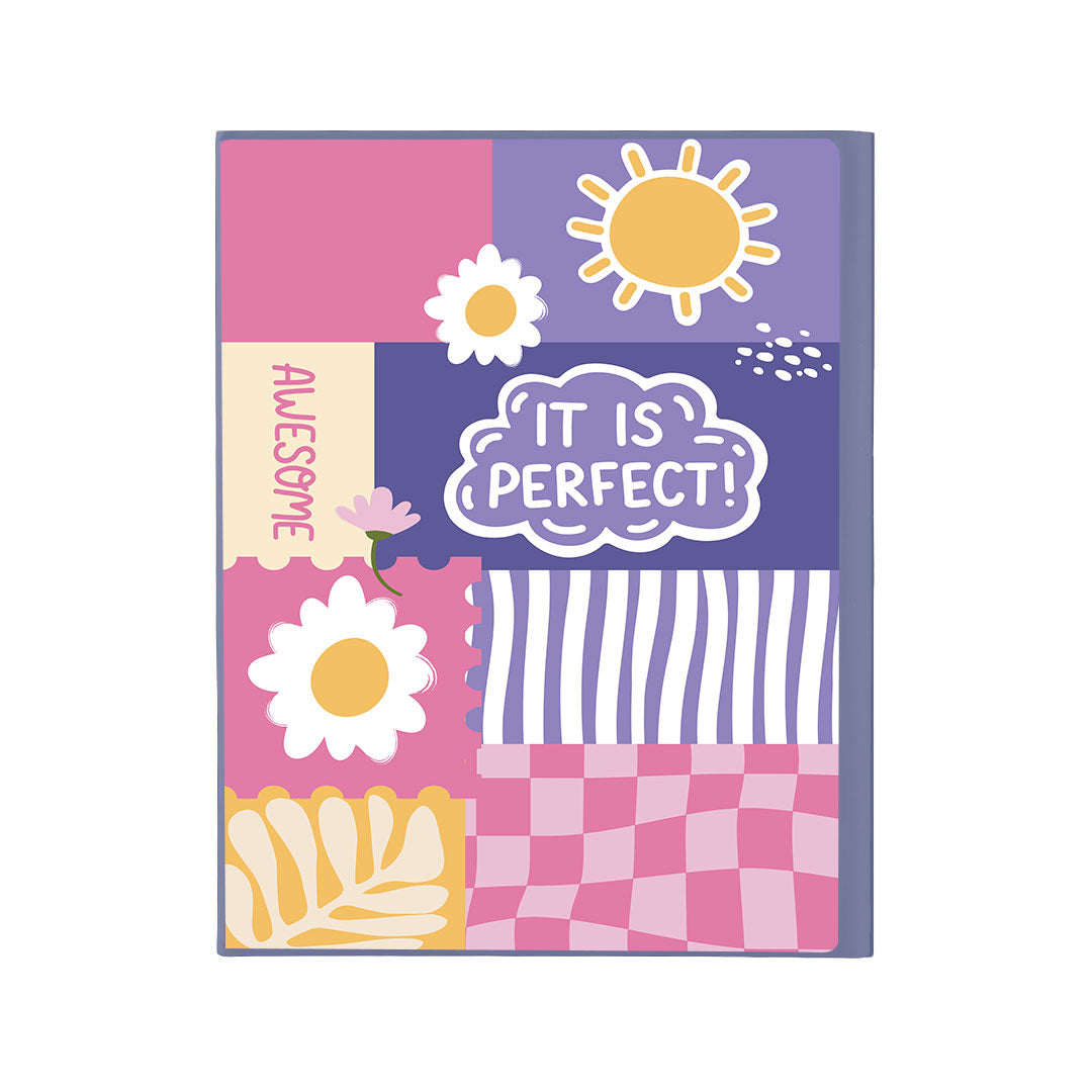 iPad / Android Tab Wireless Keyboard Flipcover - Abstract Quotes