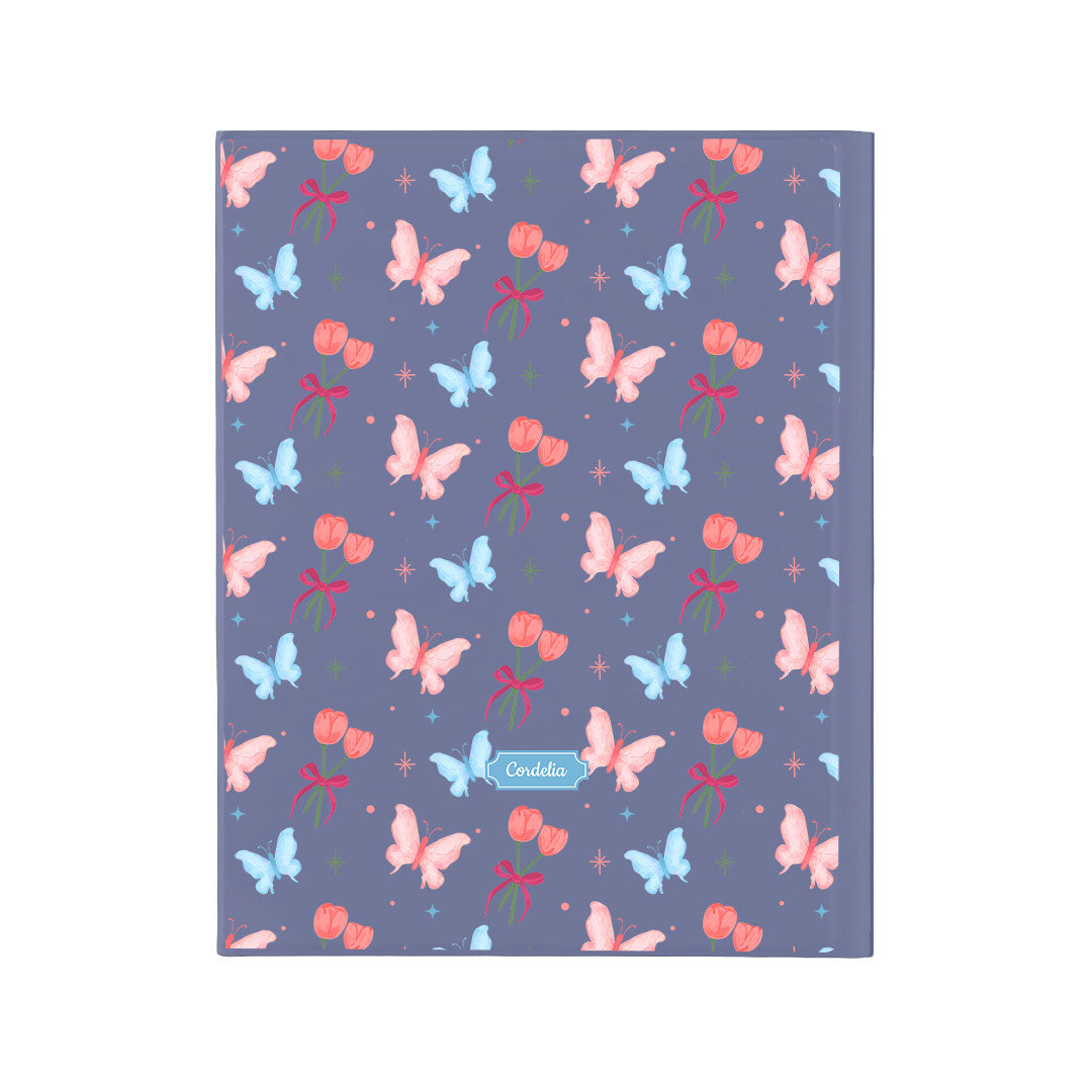 iPad / Android Tab Wireless Keyboard Flipcover - Coquette Butterfly