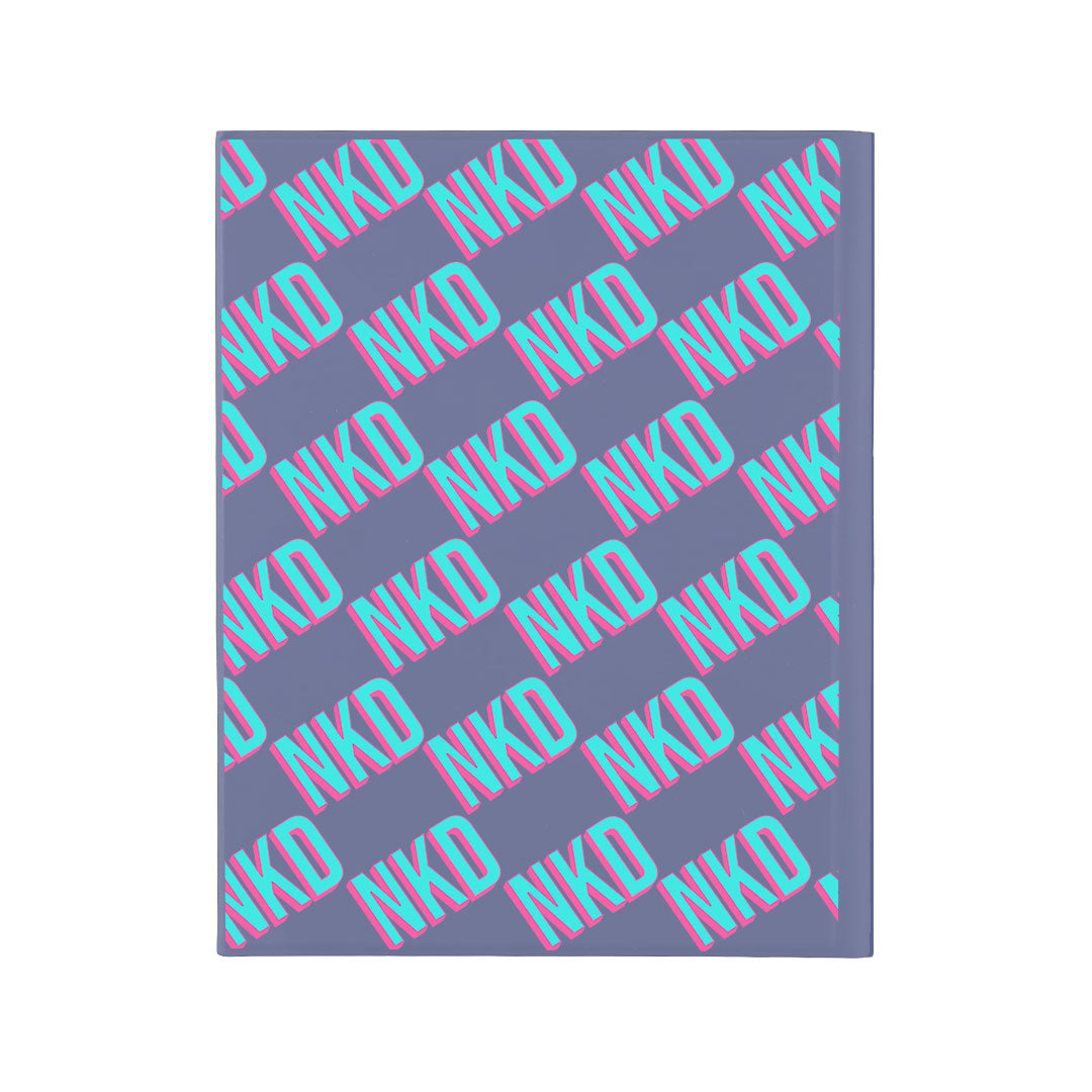 iPad / Android Tab Wireless Keyboard Flipcover - Diagonal Initial Monogram 4.0