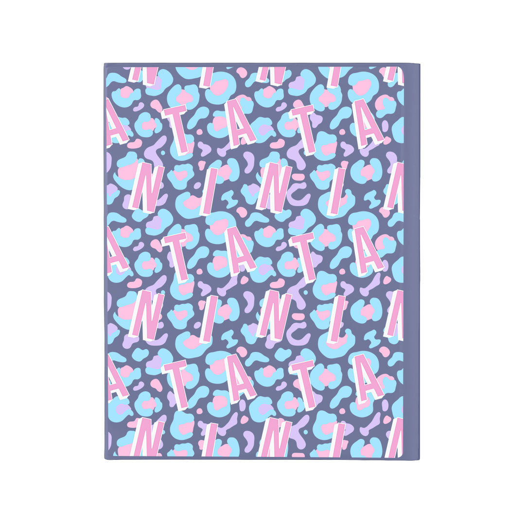 iPad / Android Tab Wireless Keyboard Flipcover - Leopard Monogram 6.0