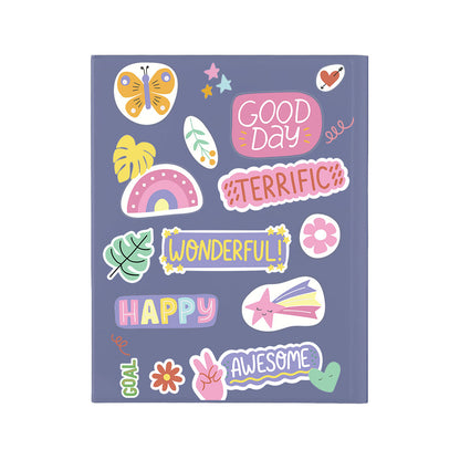 iPad / Android Tab Wireless Keyboard Flipcover - Motivation Sticker Pack 2.0