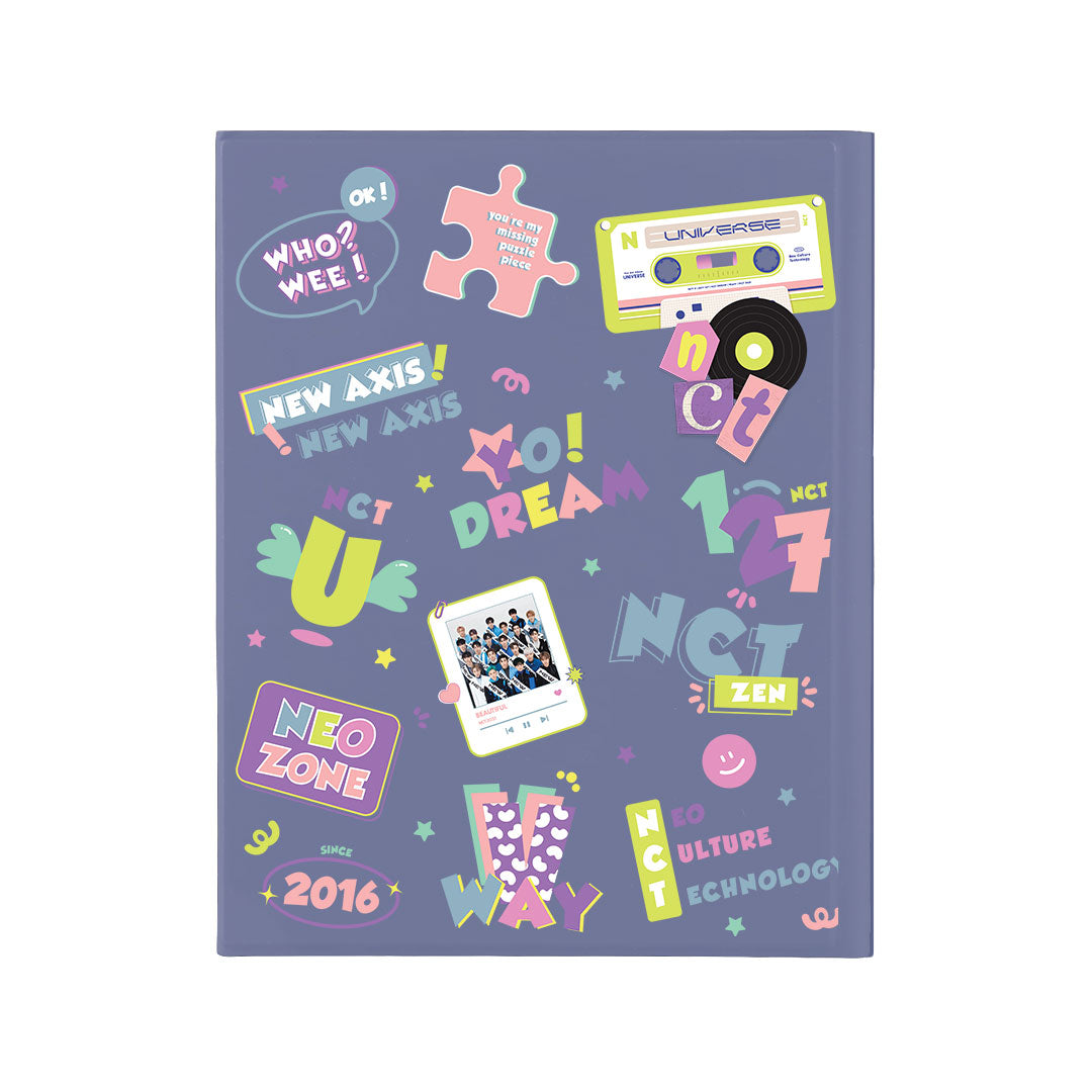 iPad / Android Tab Wireless Keyboard Flipcover - NCT Sticker Pack