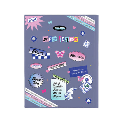 iPad / Android Tab Wireless Keyboard Flipcover - New Jeans Sticker