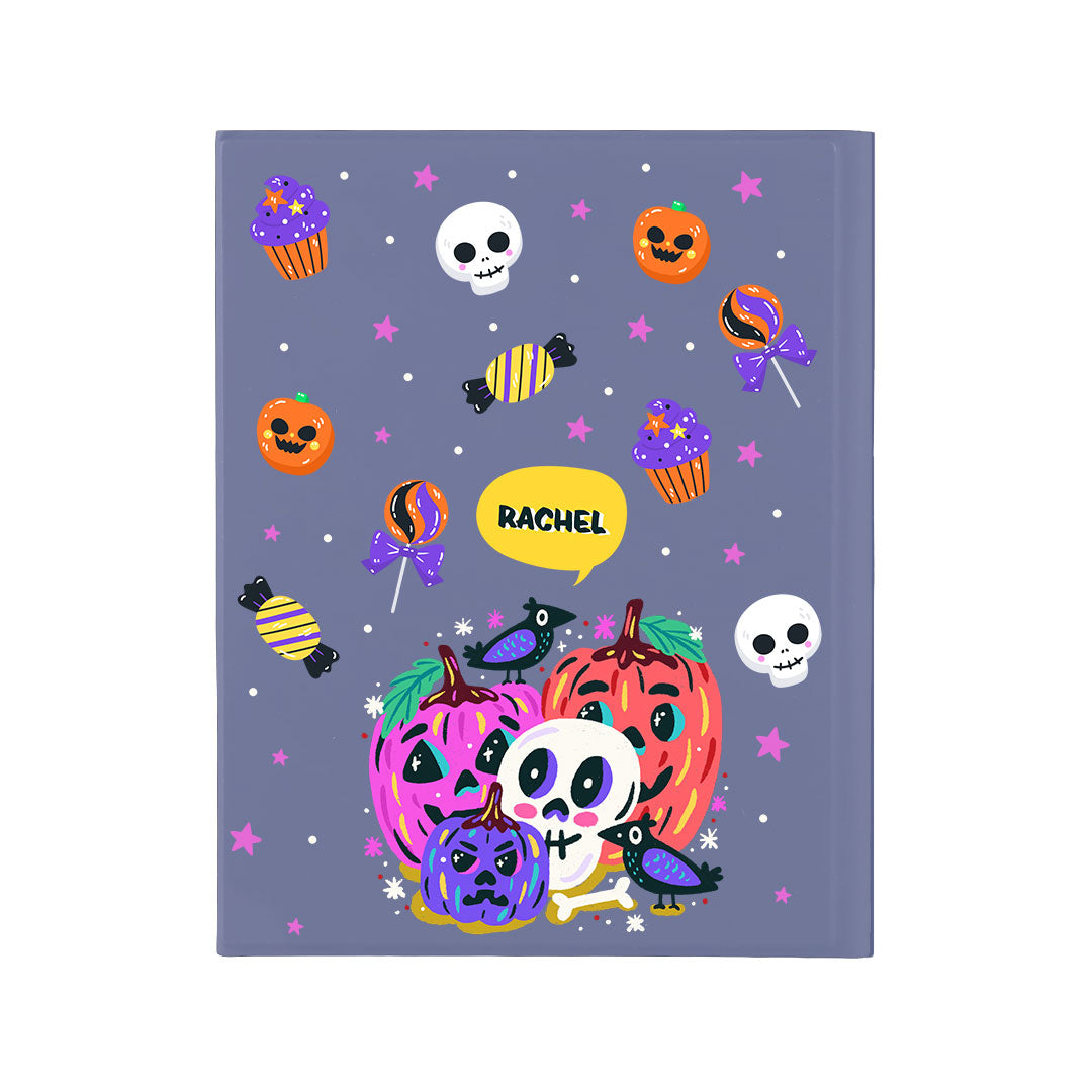 iPad / Android Tab Wireless Keyboard Flipcover - Pumpkin Monster