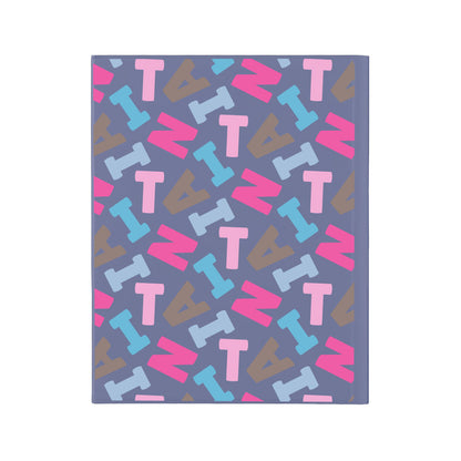 iPad / Android Tab Wireless Keyboard Flipcover - Scattered Monogram 2.0