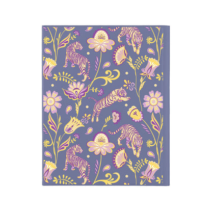 iPad / Android Tab Wireless Keyboard Flipcover - Tiger & Floral 4.0