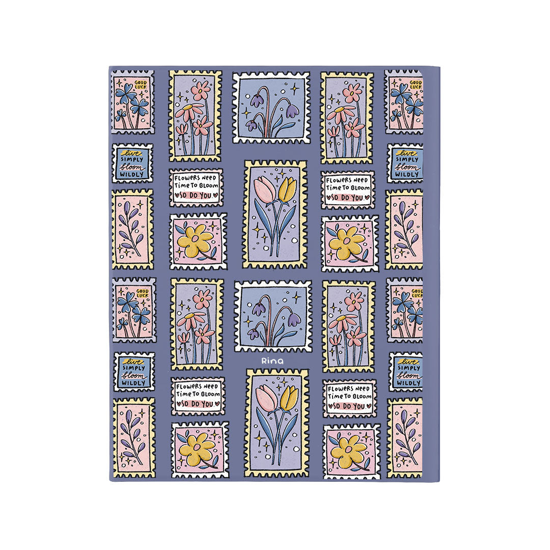 iPad / Android Tab Wireless Keyboard Flipcover - Time to Bloom