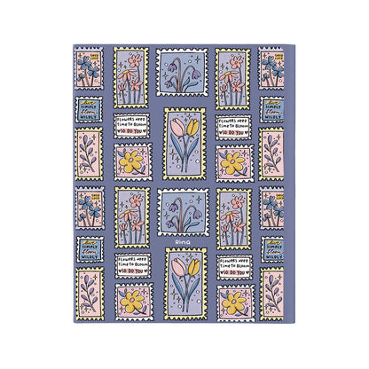 iPad / Android Tab Wireless Keyboard Flipcover - Time to Bloom