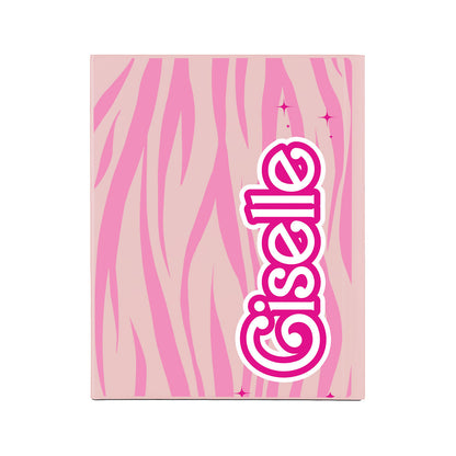 iPad / Android Tab Wireless Keyboard Flipcover - Barbie Zebra Pattern