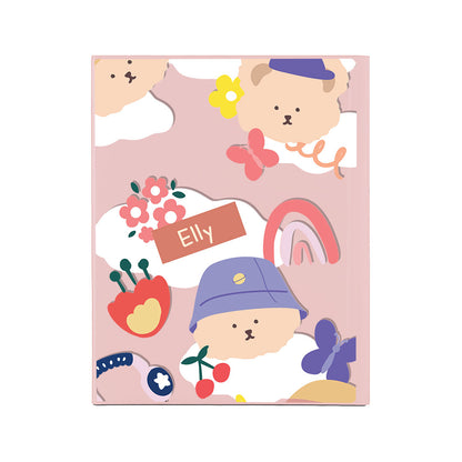 iPad / Android Tab Wireless Keyboard Flipcover - Bear in Style