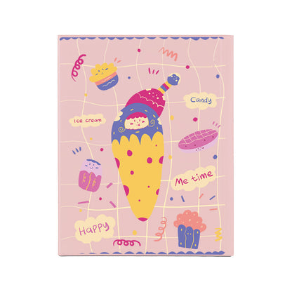 iPad / Android Tab Wireless Keyboard Flipcover - Candy Doodle