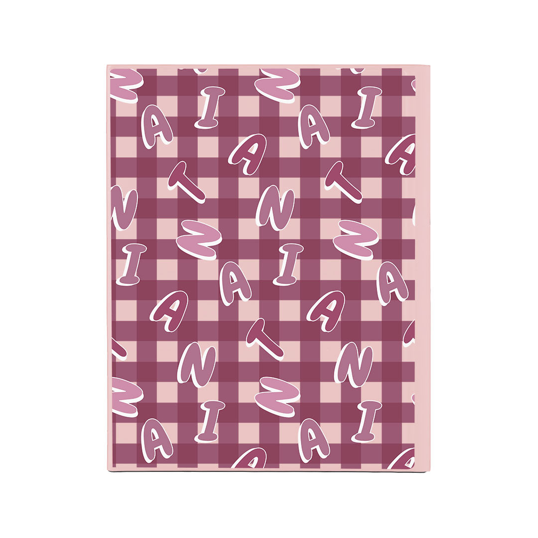 iPad / Android Tab Wireless Keyboard Flipcover - Checkered Monogram 2.0