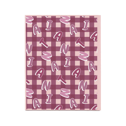 iPad / Android Tab Wireless Keyboard Flipcover - Checkered Monogram 2.0