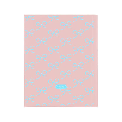 iPad / Android Tab Wireless Keyboard Flipcover - Coquette Blue Bow