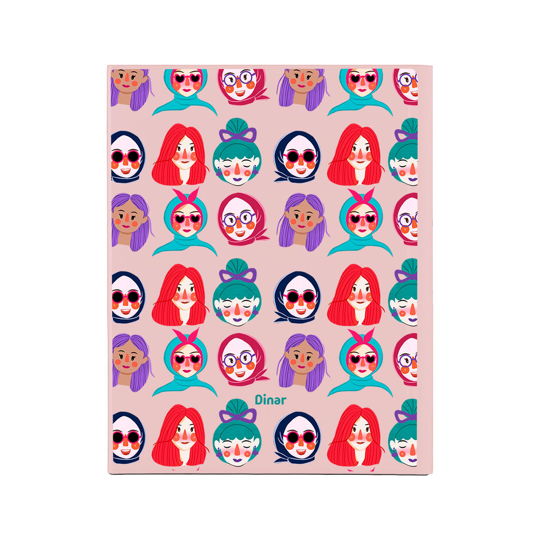 iPad / Android Tab Wireless Keyboard Flipcover - Cute Sweety Faces