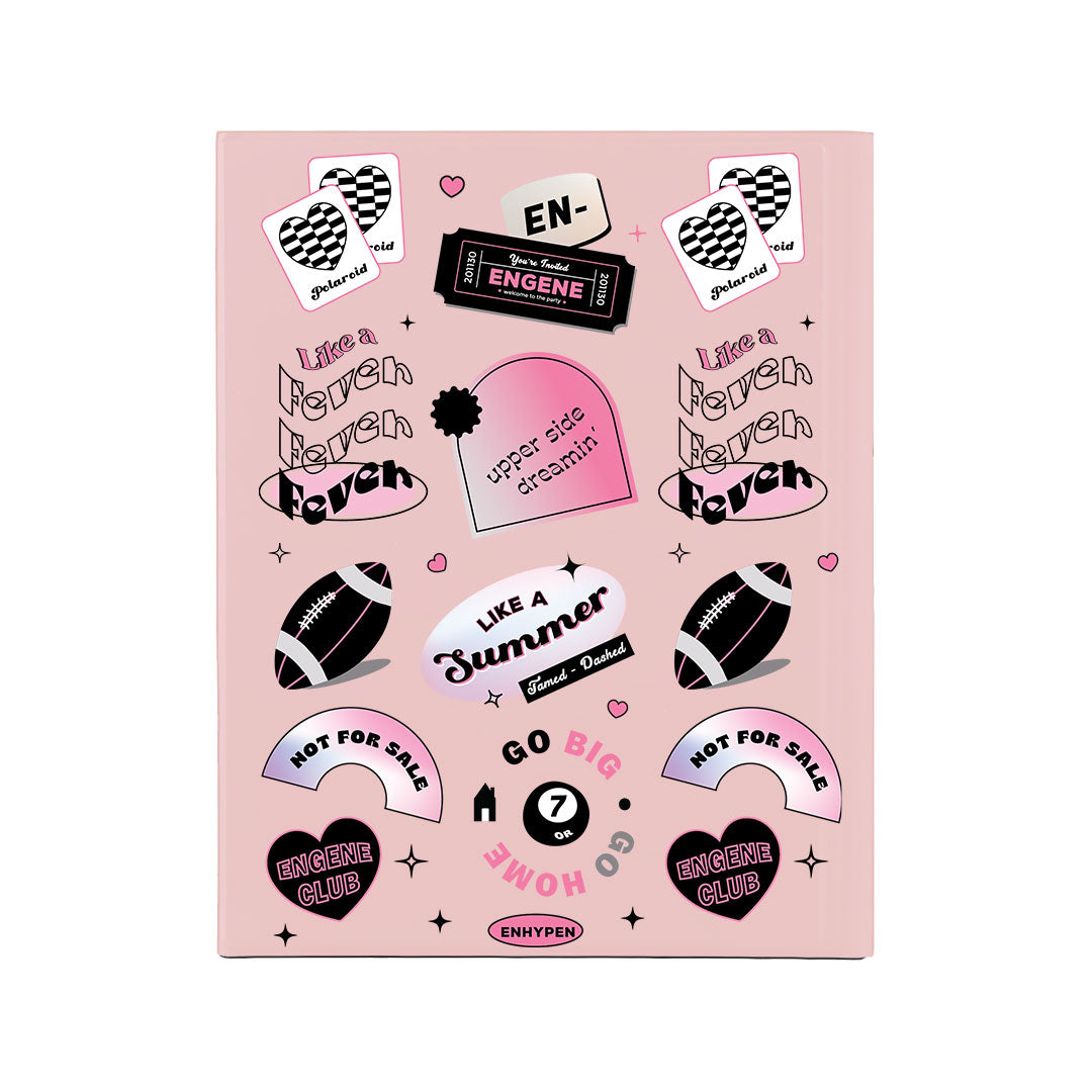 iPad / Android Tab Wireless Keyboard Flipcover - Enhypen Sticker