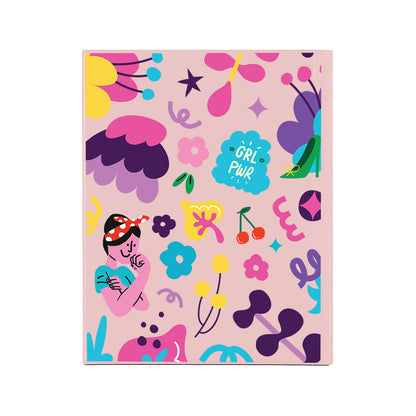iPad / Android Tab Wireless Keyboard Flipcover - Girl Power 1.0