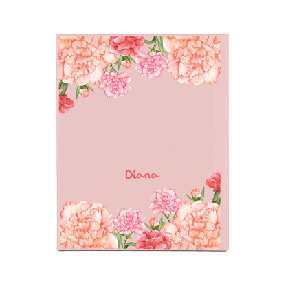 iPad / Android Tab Wireless Keyboard Flipcover - January Carnation