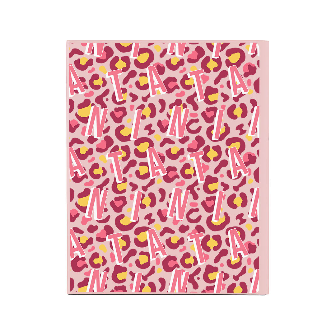 iPad / Android Tab Wireless Keyboard Flipcover - Leopard Monogram 3.0