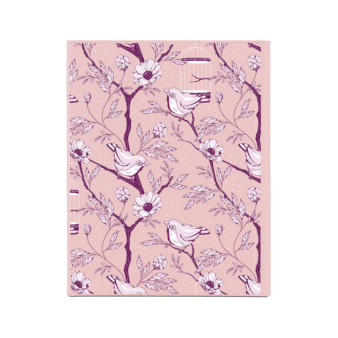 iPad / Android Tab Wireless Keyboard Flipcover - Lovebird Monochrome 5.0