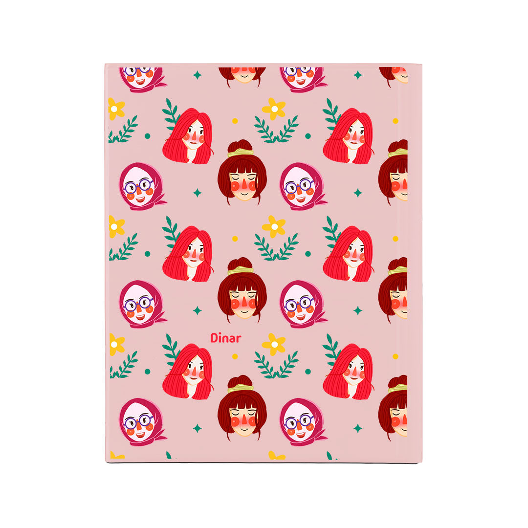 iPad / Android Tab Wireless Keyboard Flipcover - Lovely Faces