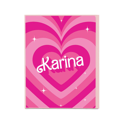 iPad / Android Tab Wireless Keyboard Flipcover - Barbie Love Pattern