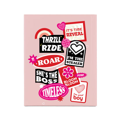 iPad / Android Tab Wireless Keyboard Flipcover - The Boyz Song Sticker Pack