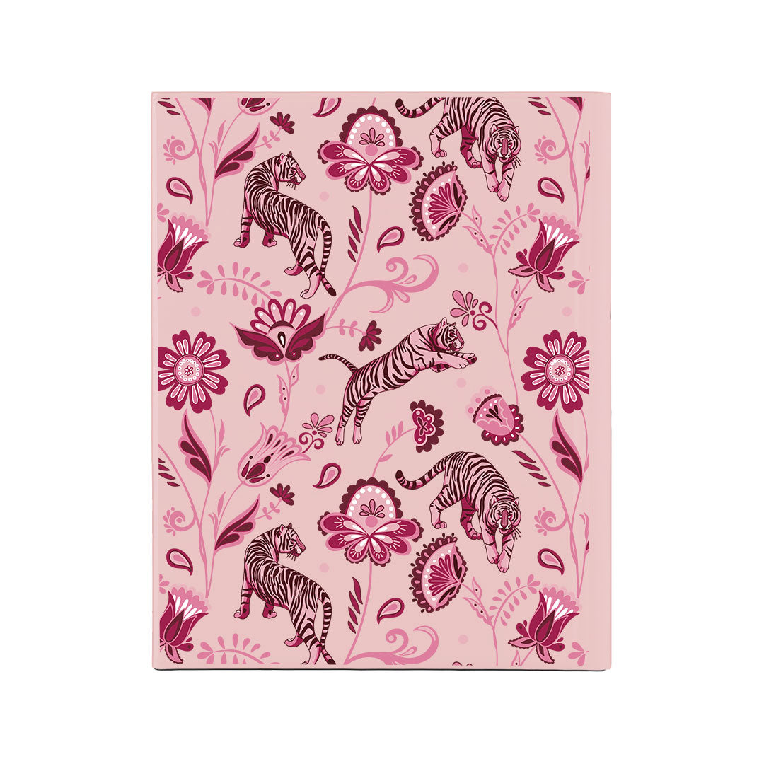 iPad / Android Tab Wireless Keyboard Flipcover - Tiger & Floral 2.0