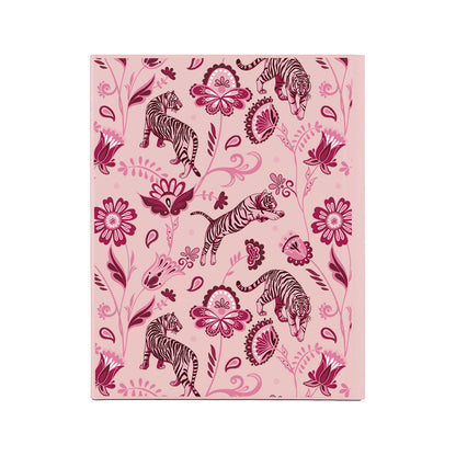 iPad / Android Tab Wireless Keyboard Flipcover - Tiger & Floral 2.0
