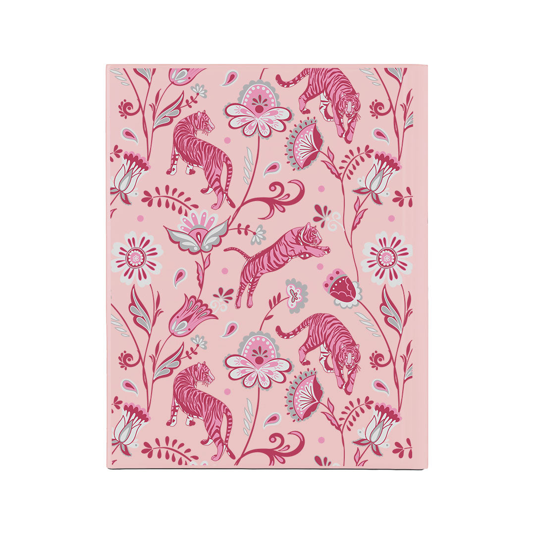 iPad / Android Tab Wireless Keyboard Flipcover - Tiger & Floral 7.0
