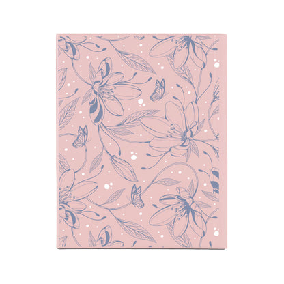 iPad / Android Tab Wireless Keyboard Flipcover - Sketchy Flower & Butterfly 2.0
