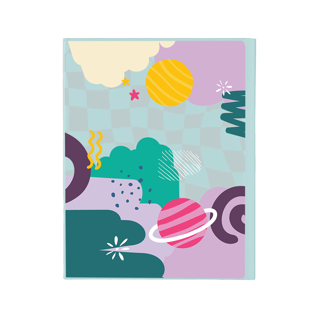 iPad / Android Tab Wireless Keyboard Flipcover - Abstract Planet 3.0