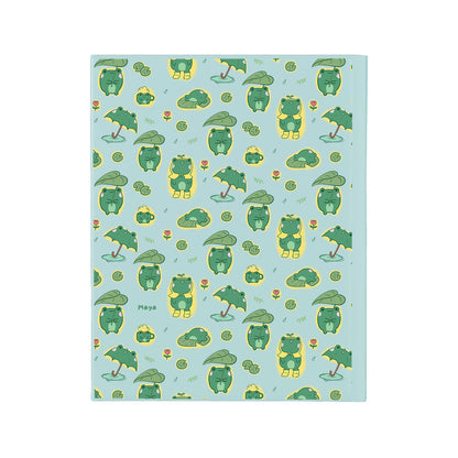 iPad / Android Tab Wireless Keyboard Flipcover - Happy Rain