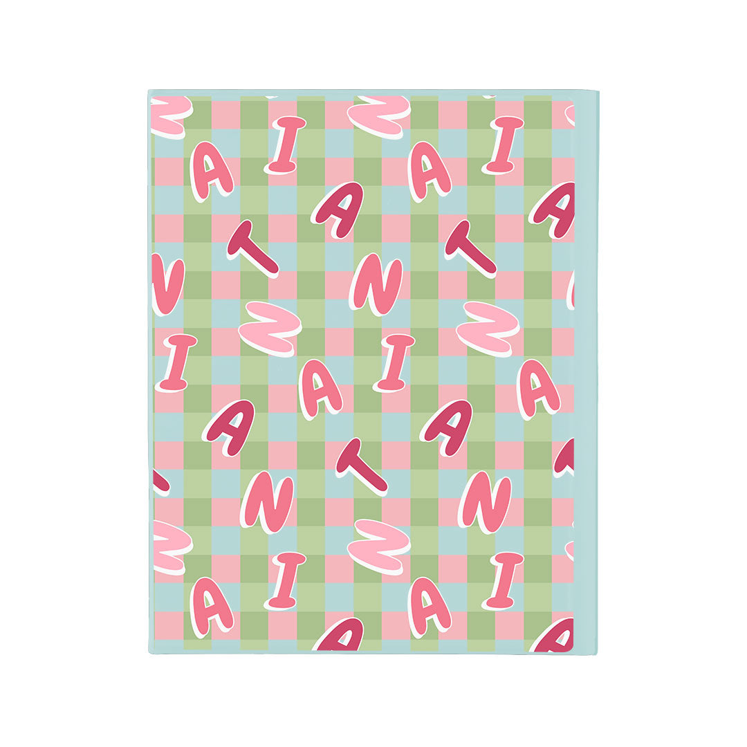iPad / Android Tab Wireless Keyboard Flipcover - Checkered Monogram 4.0