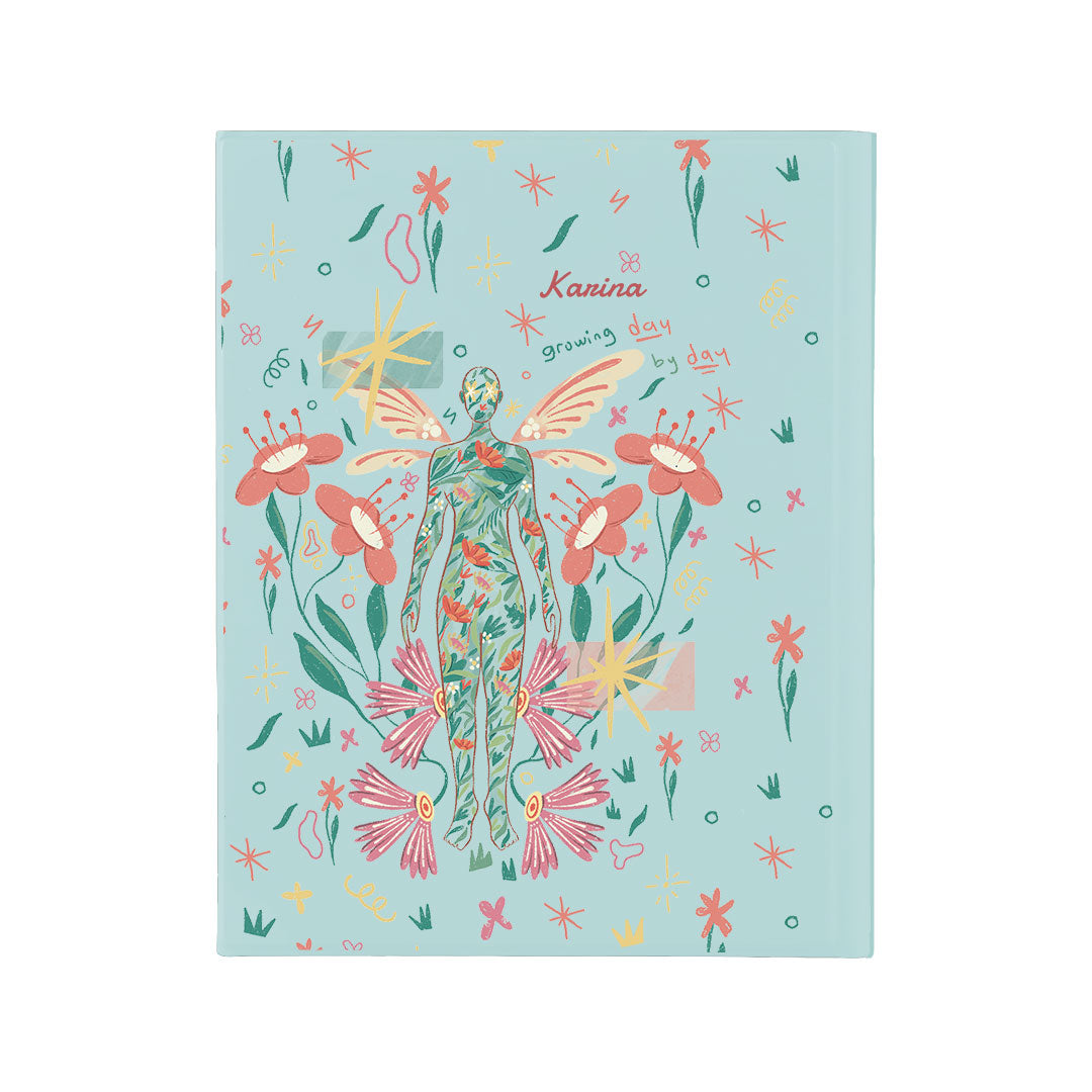 iPad / Android Tab Wireless Keyboard Flipcover - Growing Day by Day