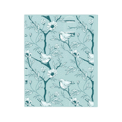 iPad / Android Tab Wireless Keyboard Flipcover - Lovebird Monochrome 6.0