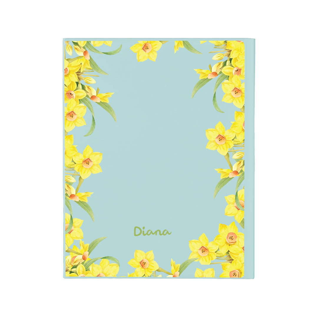 iPad / Android Tab Wireless Keyboard Flipcover - March Daffodils