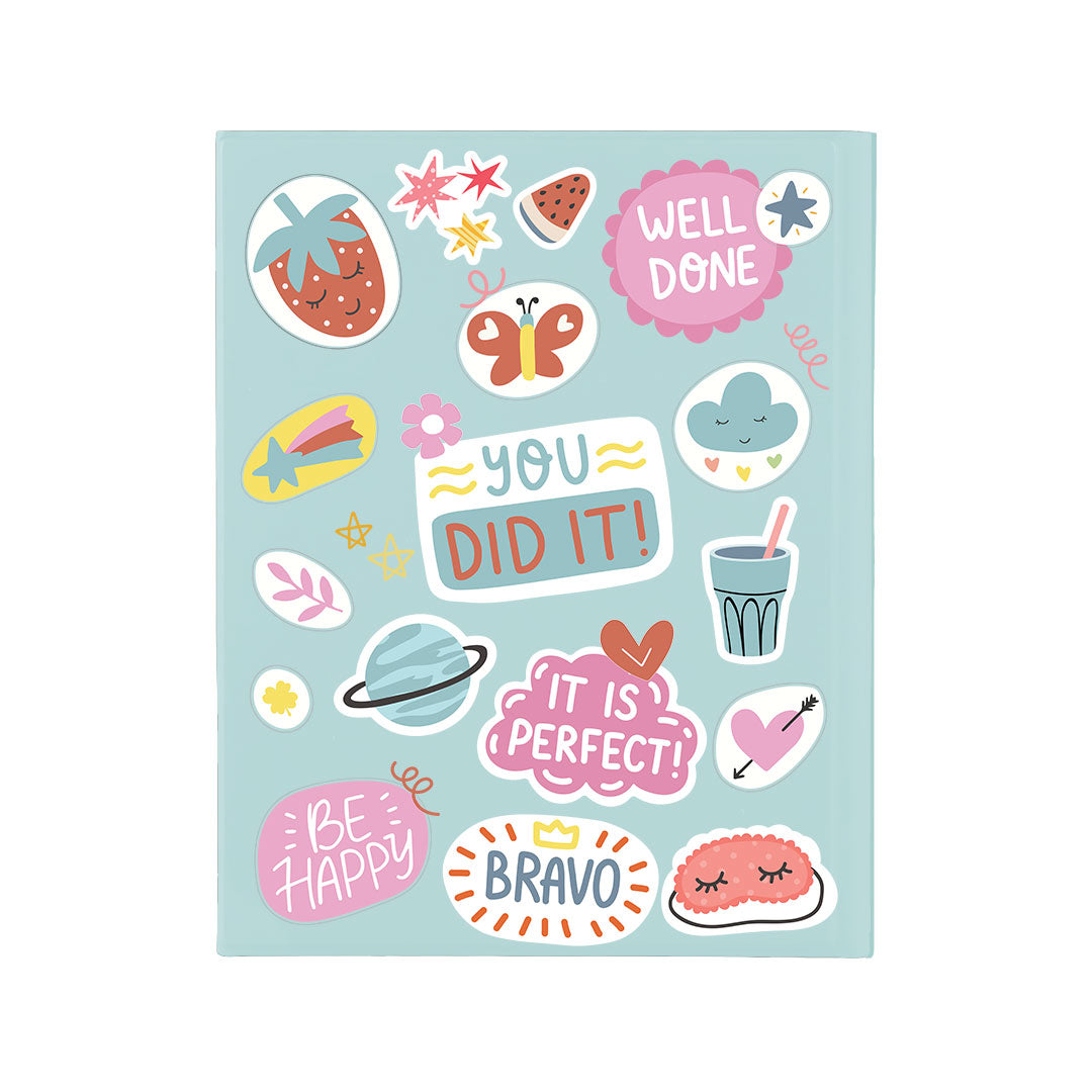 iPad / Android Tab Wireless Keyboard Flipcover - Motivation Sticker Pack 1.0
