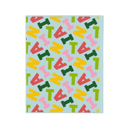 iPad / Android Tab Wireless Keyboard Flipcover - Scattered Monogram 3.0