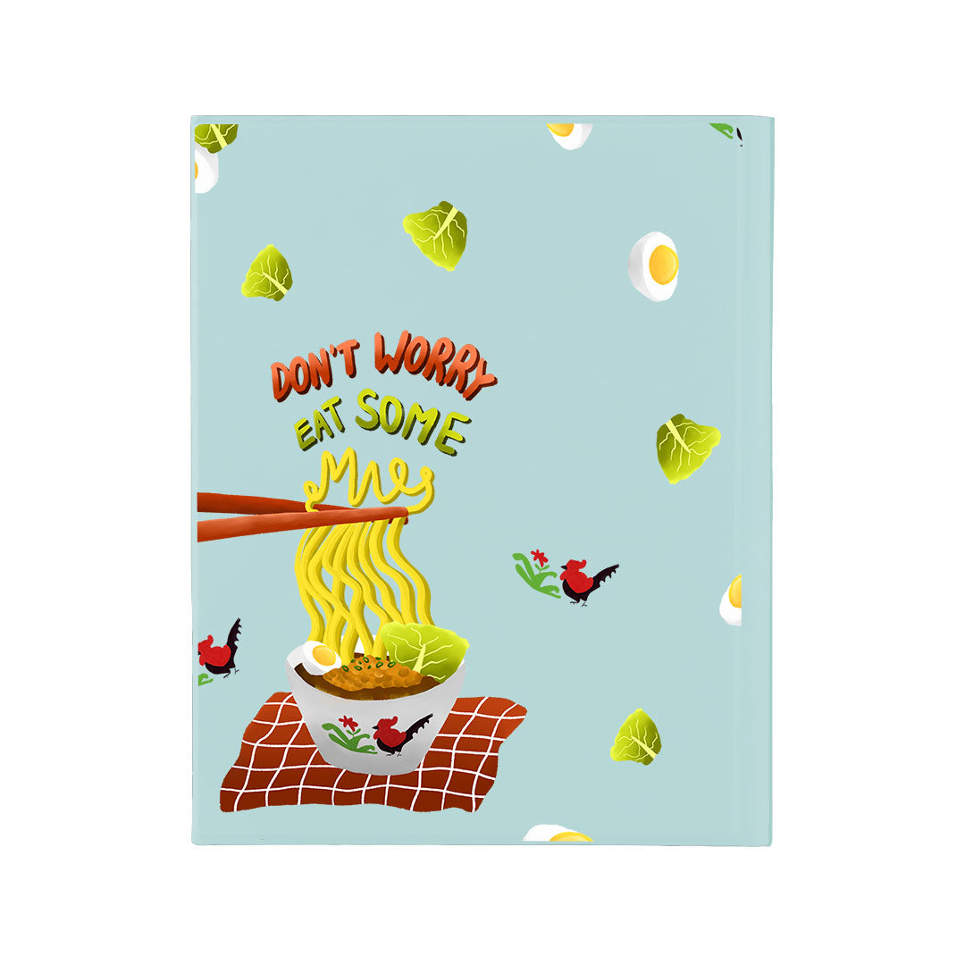 iPad / Android Tab Wireless Keyboard Flipcover - Go Eat Some Mie