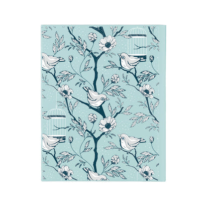 iPad / Android Tab Wireless Keyboard Flipcover - Lovebird Monochrome