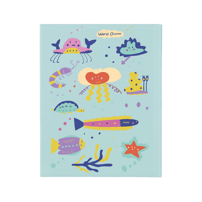 iPad / Android Tab Wireless Keyboard Flipcover - Ocean World