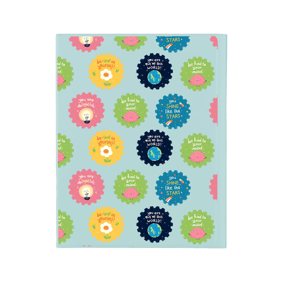 iPad / Android Tab Wireless Keyboard Flipcover - Quotes Stamps