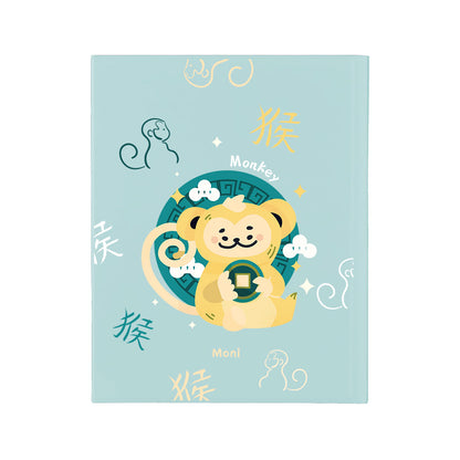 iPad / Android Tab Wireless Keyboard Flipcover - Monkey (Chinese Zodiac / Shio)