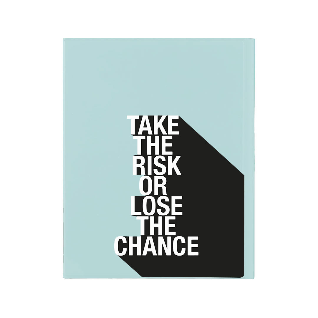 iPad / Android Tab Wireless Keyboard Flipcover - Take the Risk